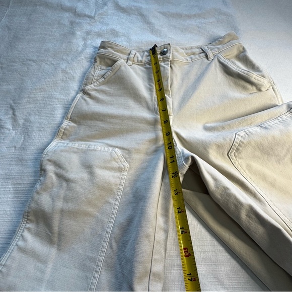 Wilfred Light Beige Cropped Pants - Picture 7 of 10